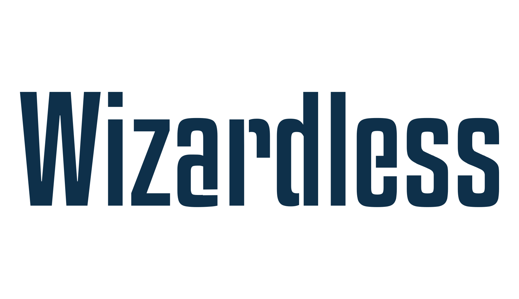 Wizardless, various font preview