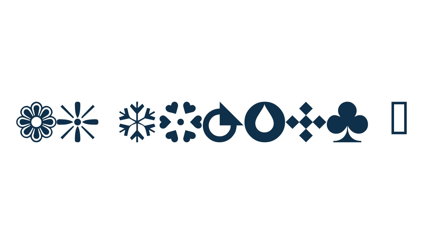 WM Shapes 1, display market font preview