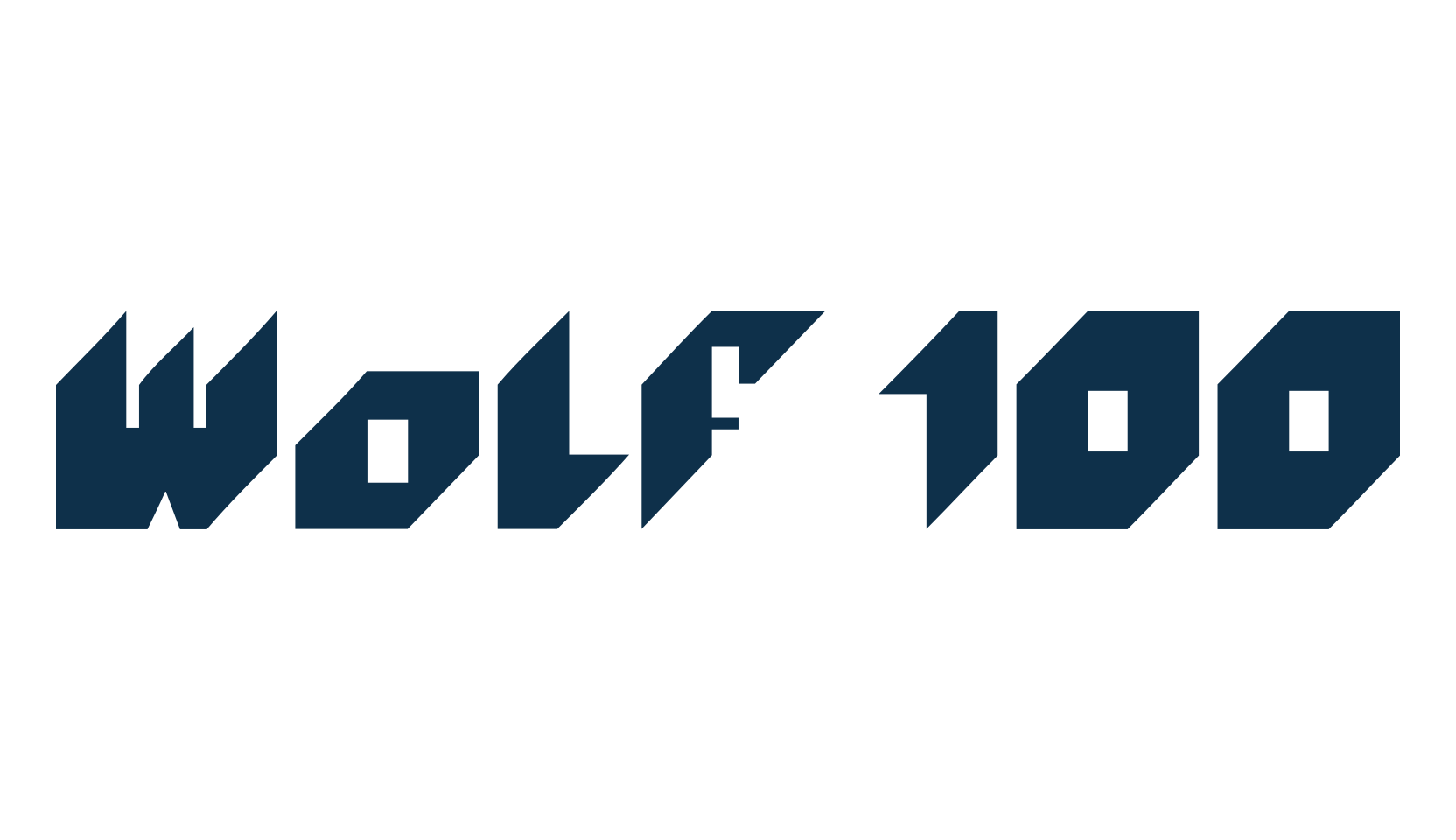 Wolf 100, square font preview