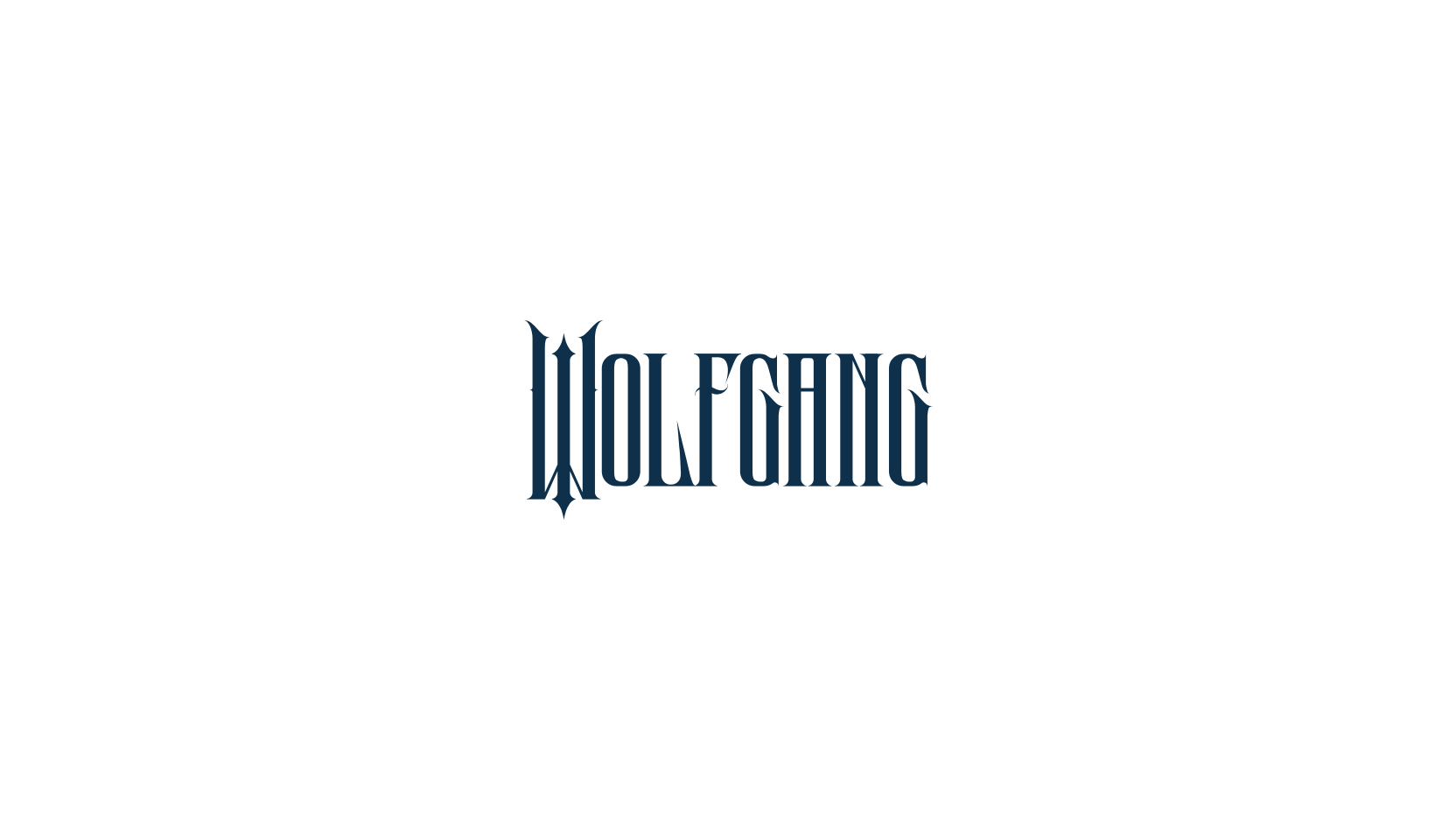 Wolfgang, modern font preview