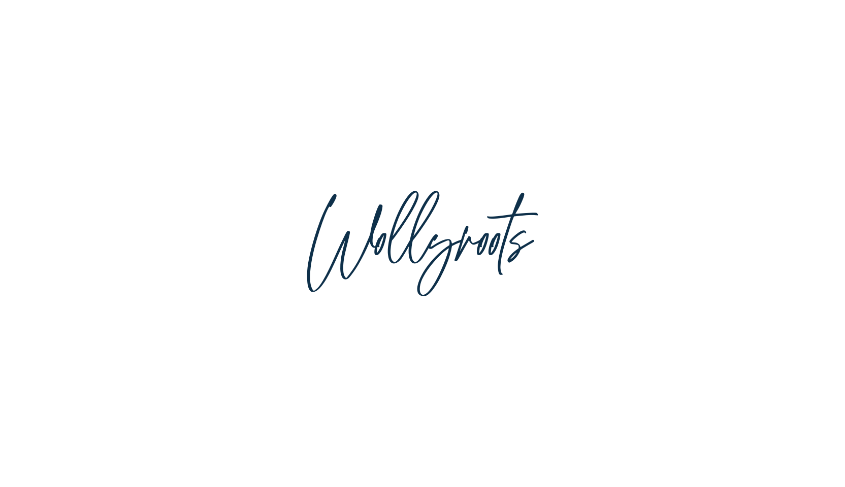 Wollyroots, handwriting font preview