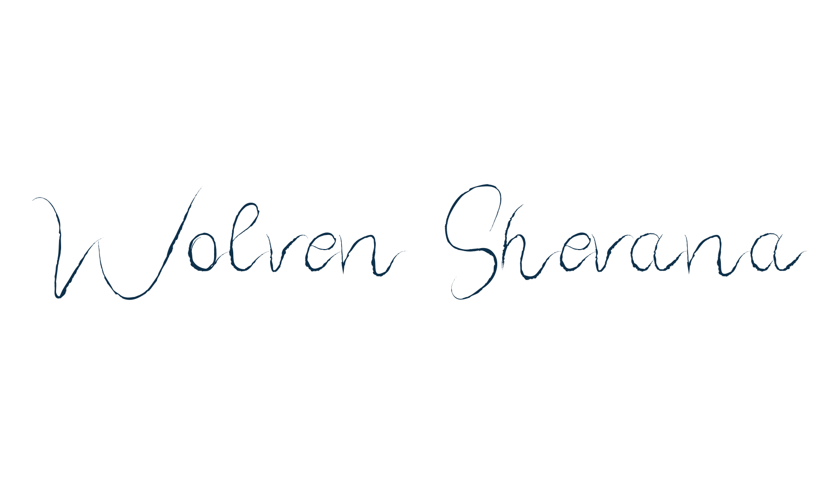 Wolven Shevana, script handwritten fancy decorative calligraphy font preview