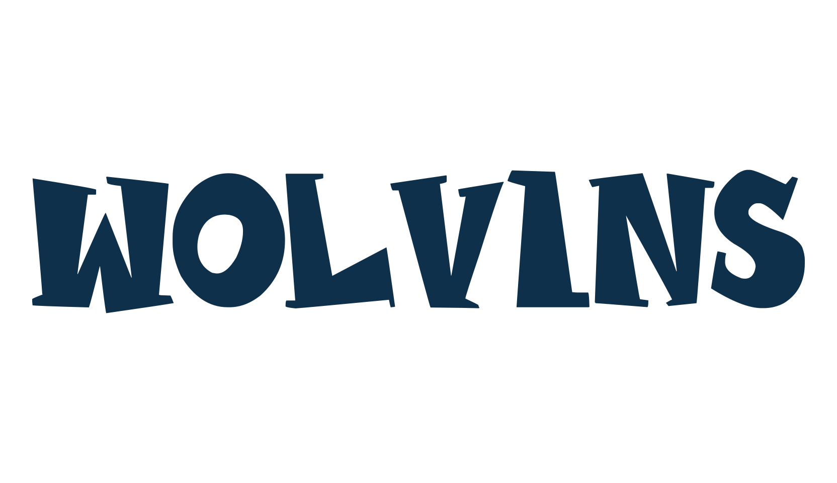 Wolvins, fancy cartoon decorative font preview