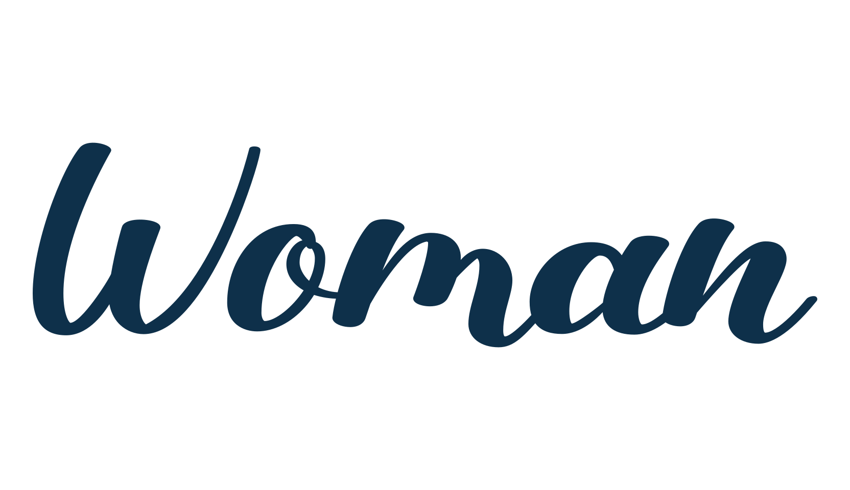 Woman (woman-3), fancy various decorative script calligraphy font preview