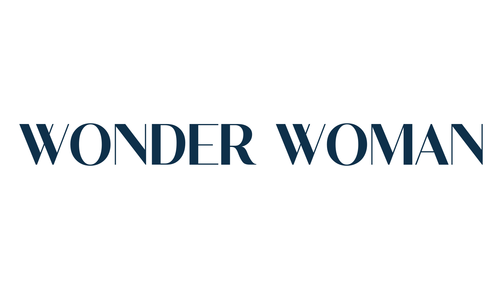 Wonder Woman, sans serif font preview