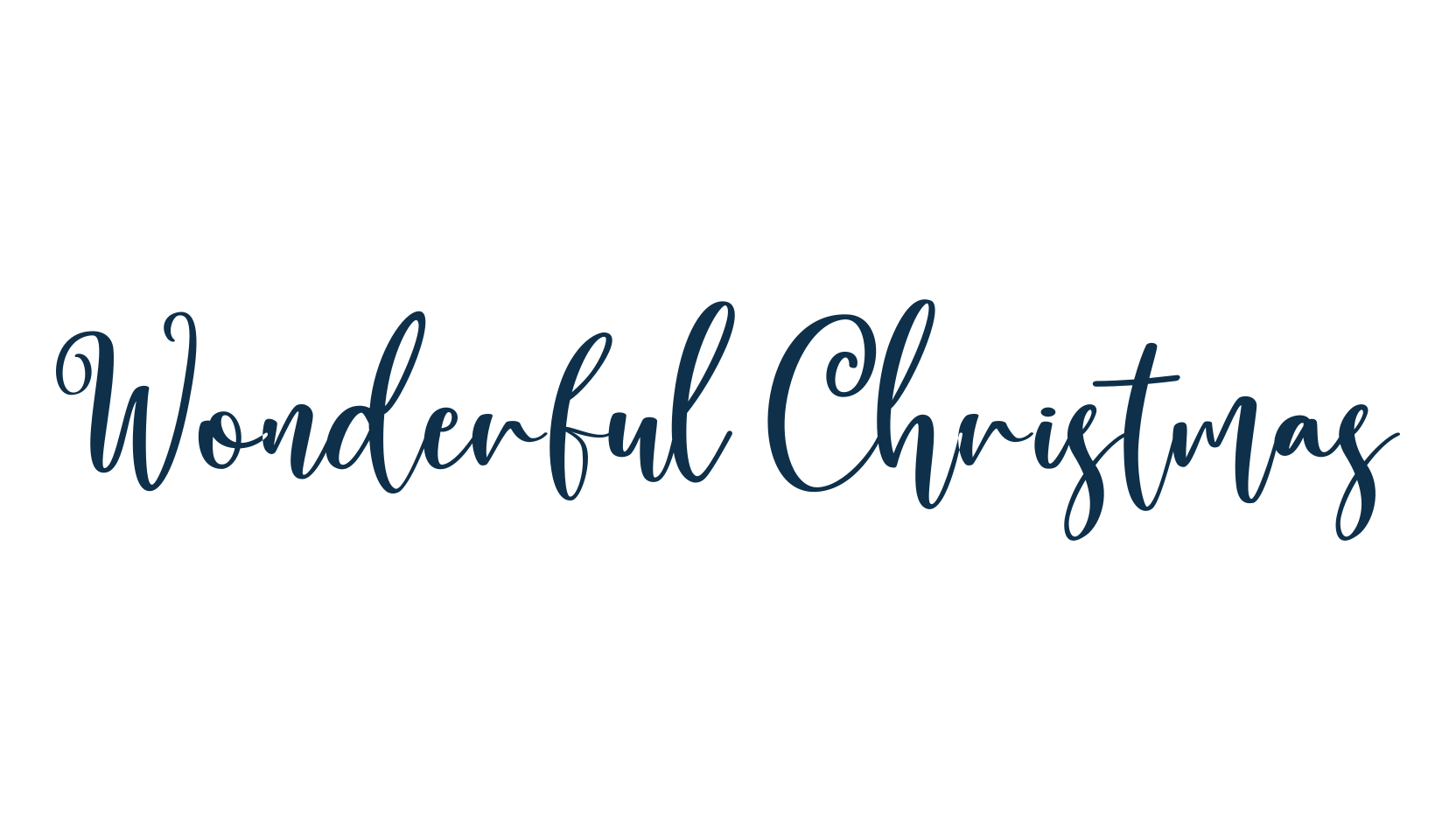 Wonderful Christmas (wonderful-christmas-2), script calligraphy fancy decorative font preview