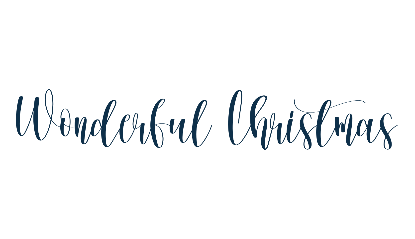 Wonderful Christmas (wonderful-christmas), script calligraphy fancy decorative font preview