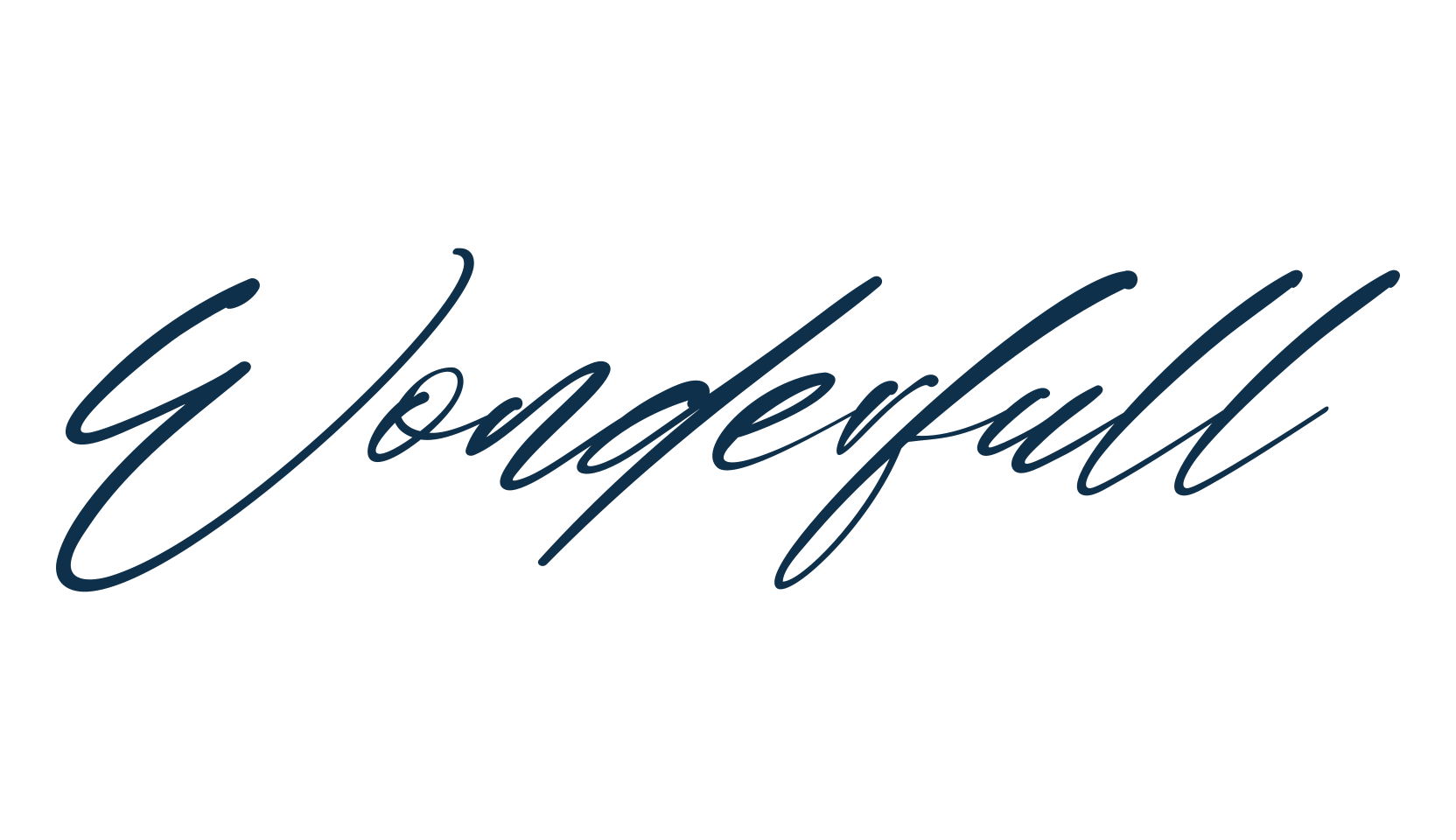 Wonderfull (wonderfull-2), handwriting font preview