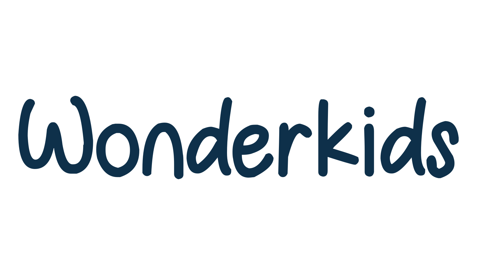 Wonderkids, fancy cartoon decorative comic font preview