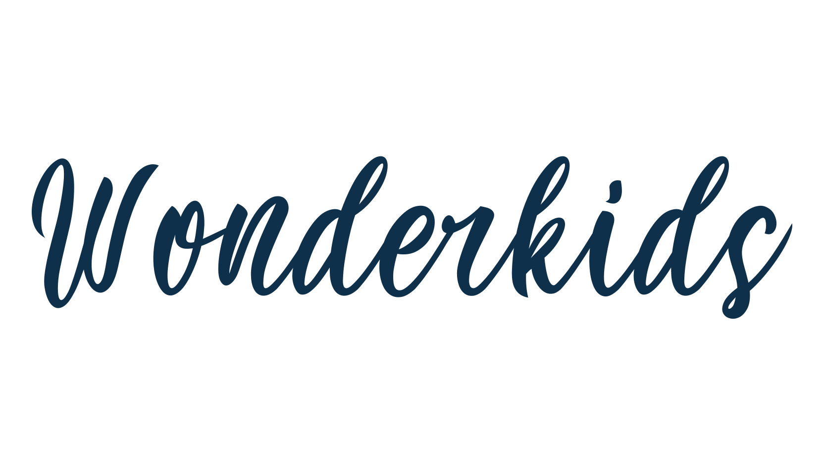 Wonderkids (wonderkids), handwriting font preview