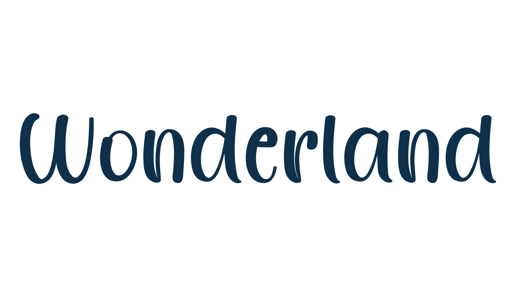 Wonderland (wonderland-8), display market font preview