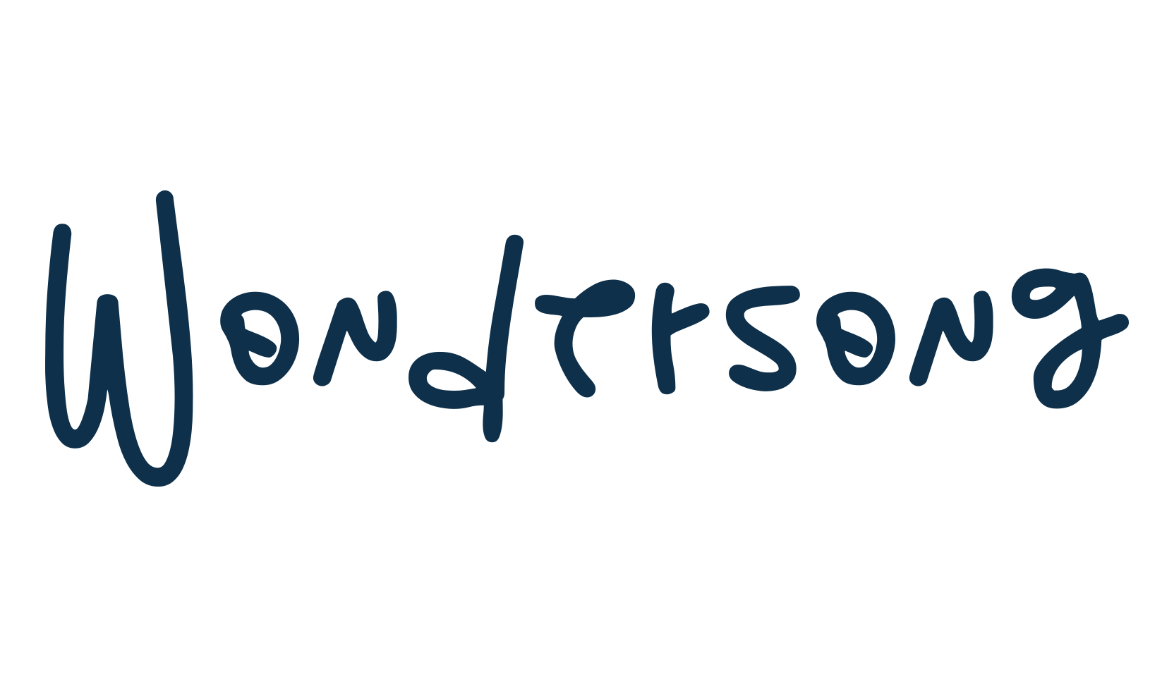 Wondersong, handwriting font preview