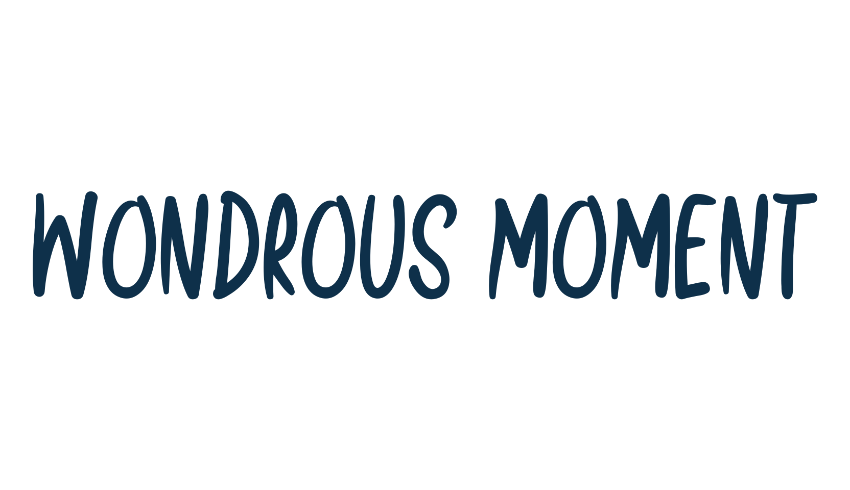 Wondrous Moment, script handwritten fancy decorative calligraphy font preview