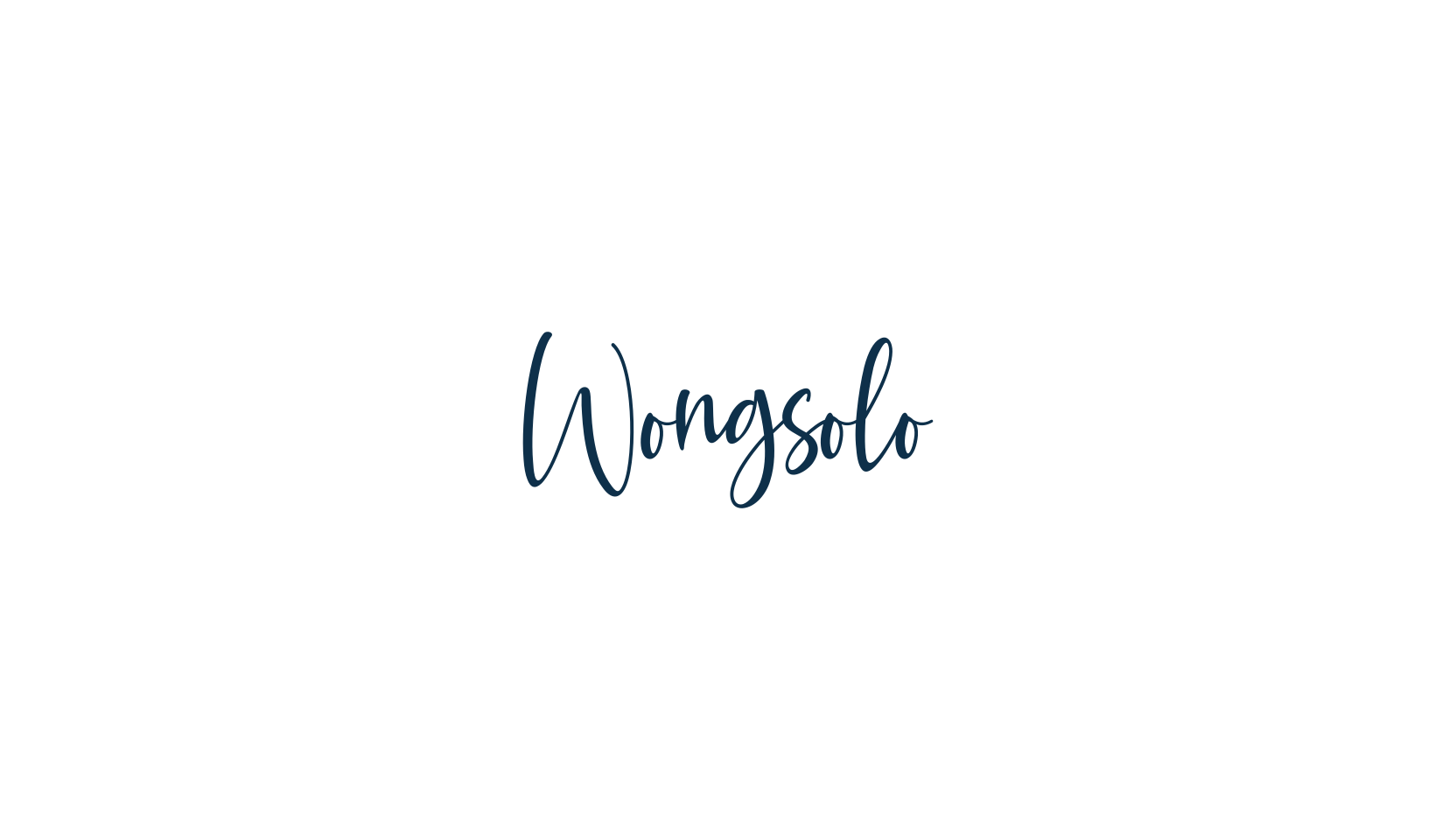Wongsolo, script handwritten fancy decorative calligraphy font preview