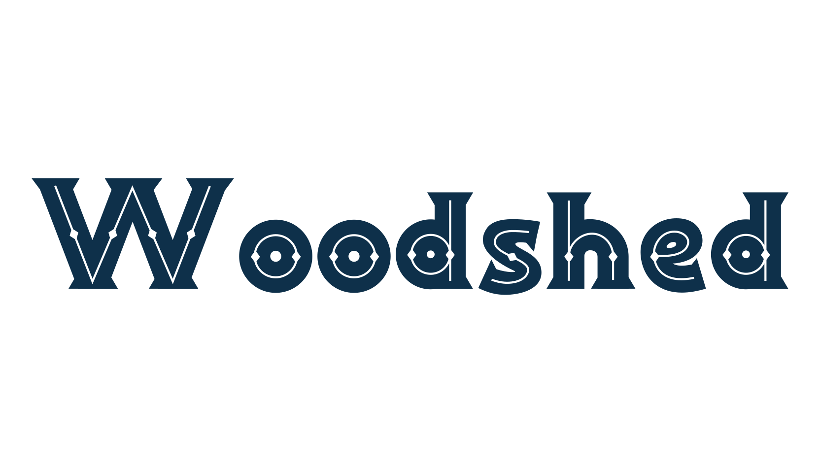 Woodshed, western font preview