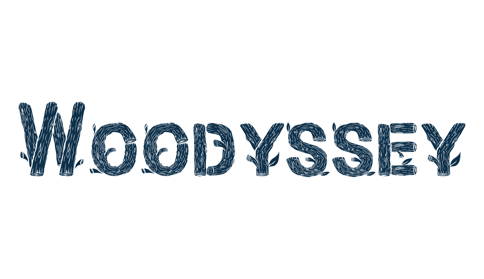 Woodyssey, decorative font preview