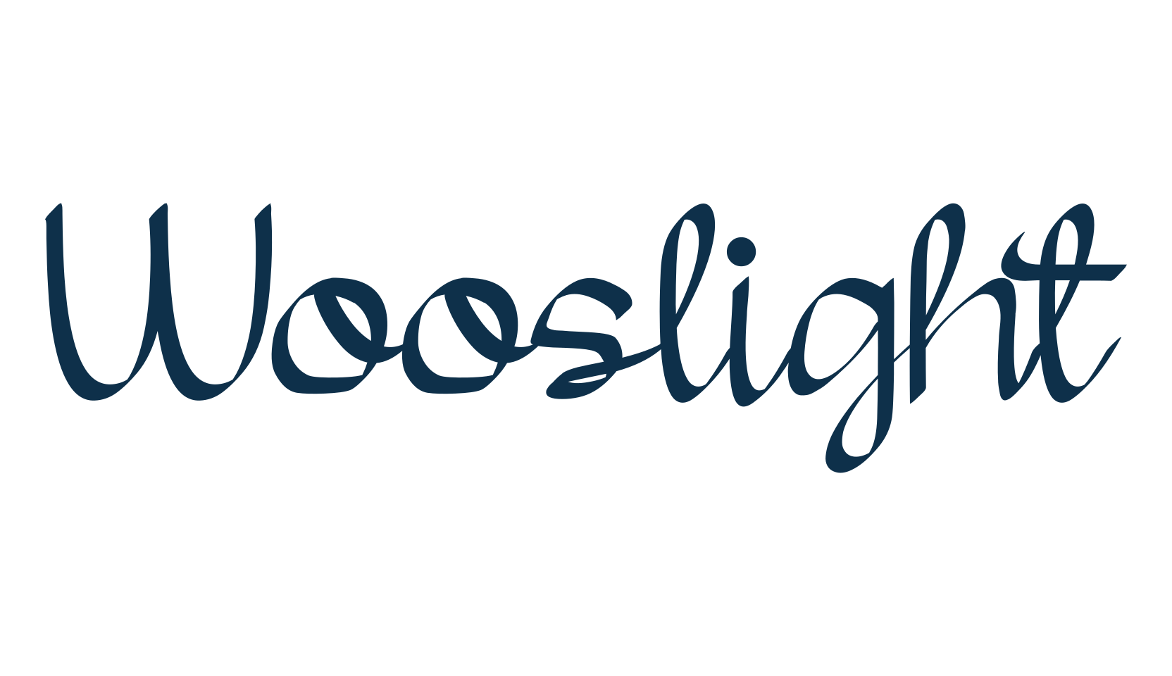 Wooslight, fancy decorative font preview