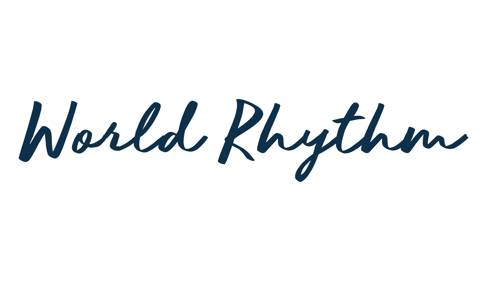World Rhythm, various font preview