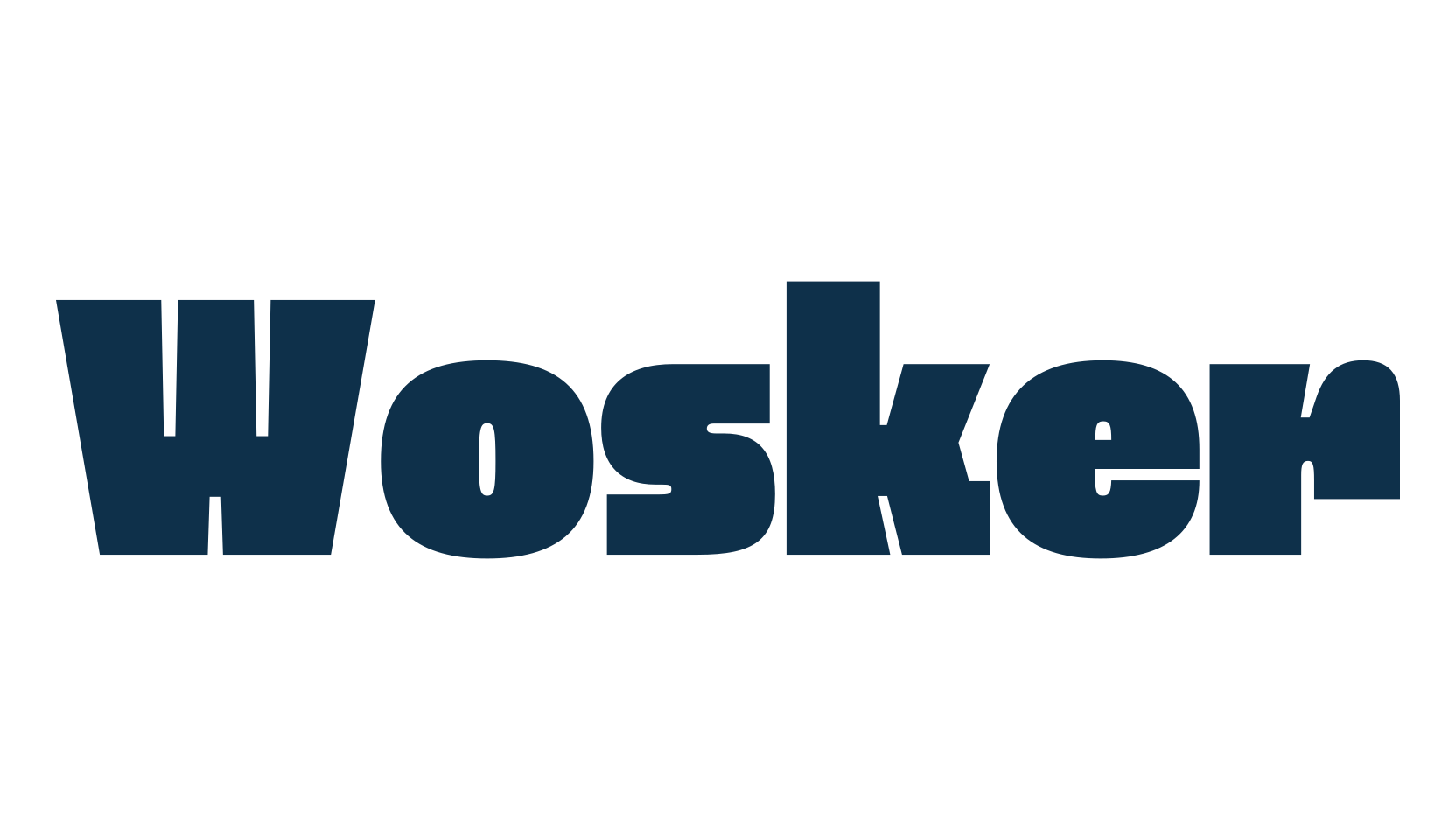 Wosker, sans serif font preview