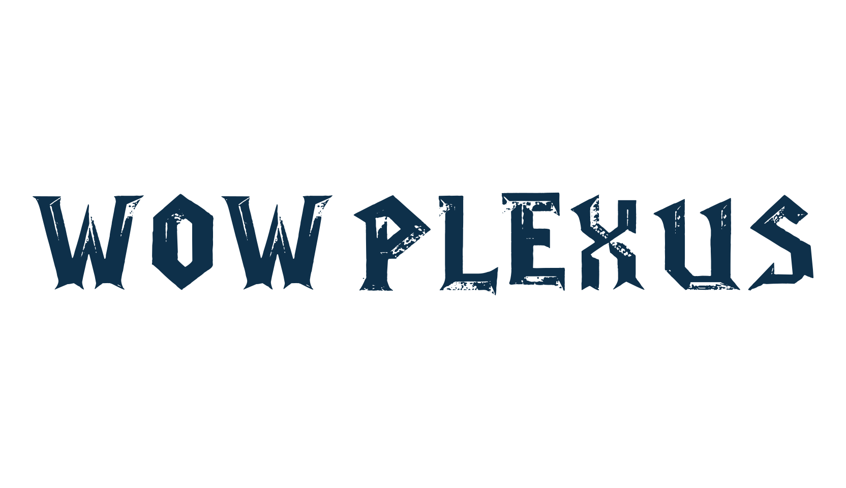 WoW Plexus, gothic modern font preview