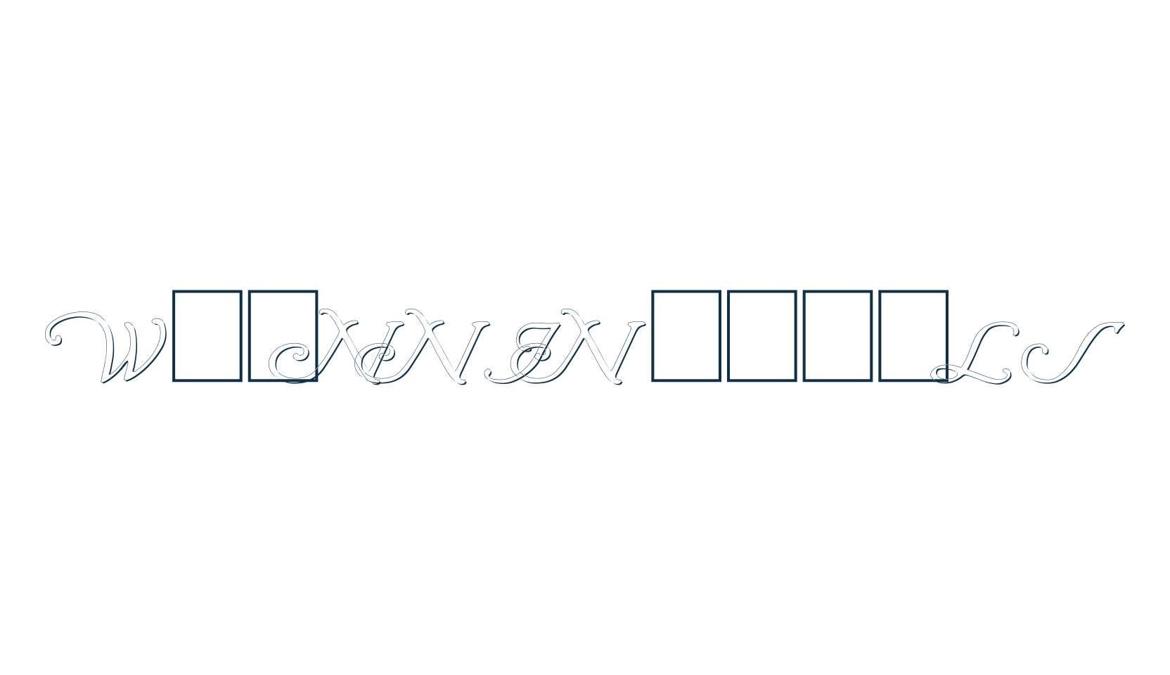 Wrenn Initials, fancy retro decorative font preview