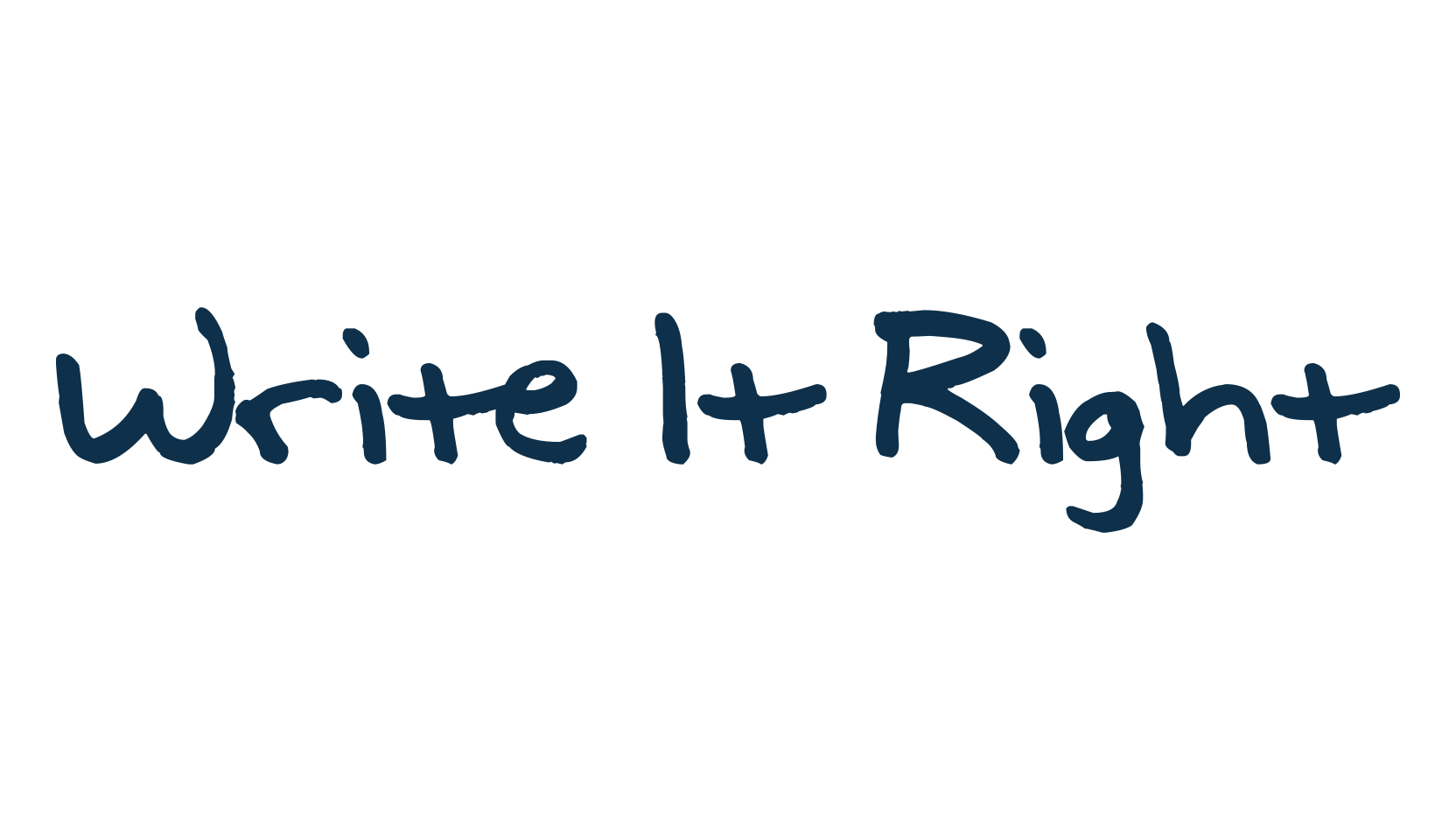 Write It Right, script handwritten fancy decorative calligraphy font preview