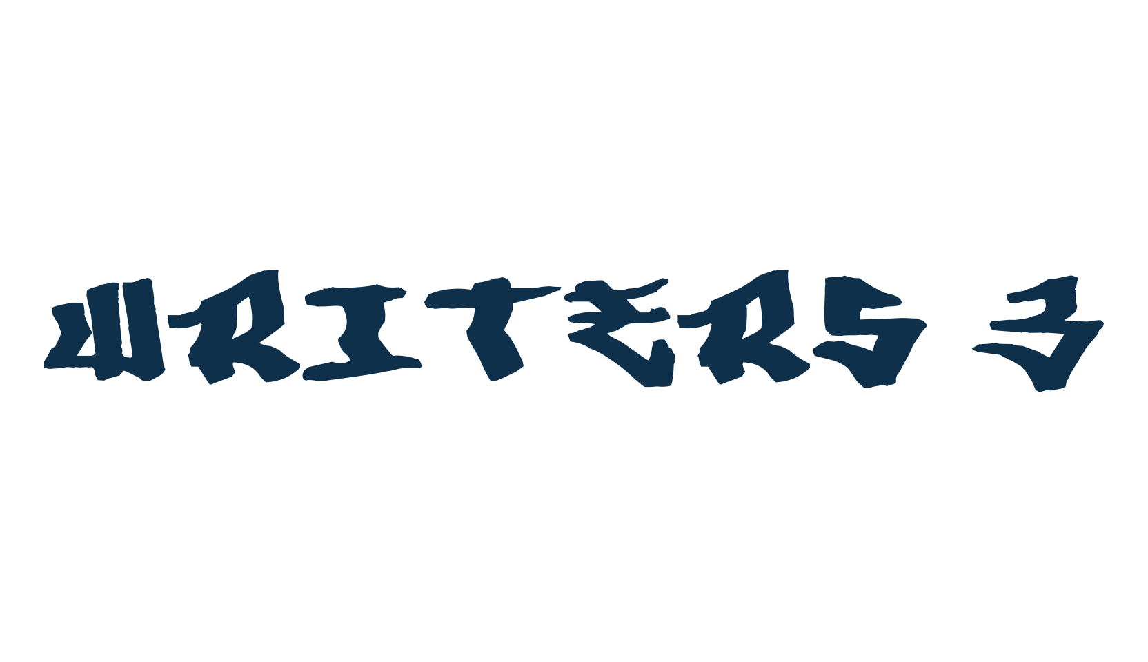 Writers 3, graffiti font preview