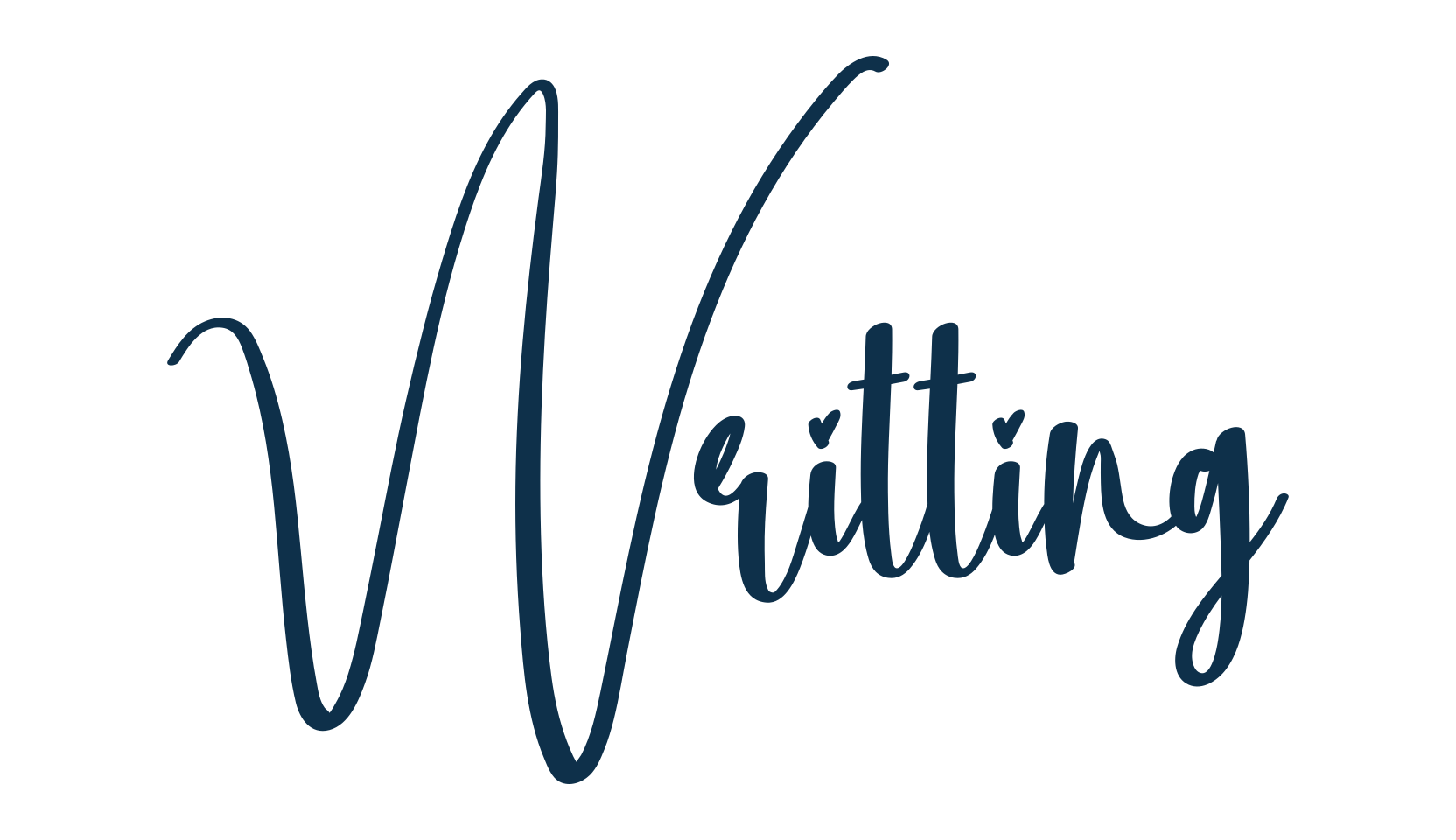 Writting, script handwritten fancy decorative calligraphy font preview