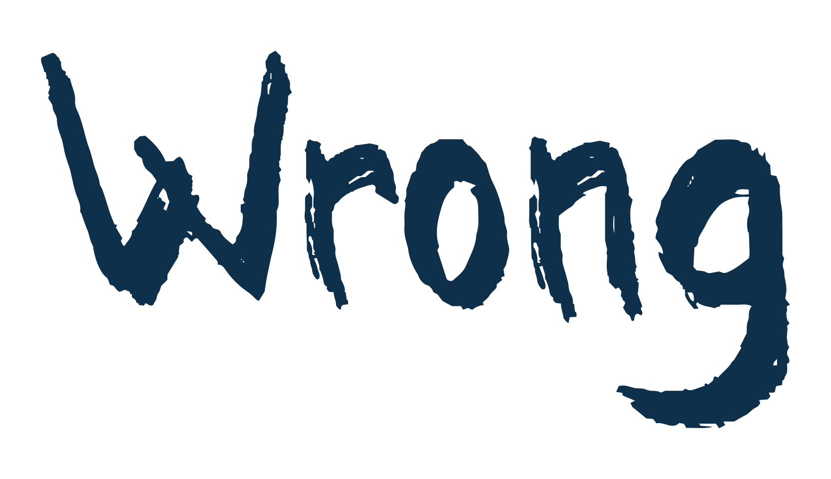 Wrong, trash font preview