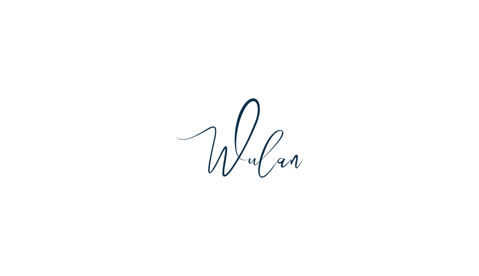 Wulan, script calligraphy fancy decorative font preview