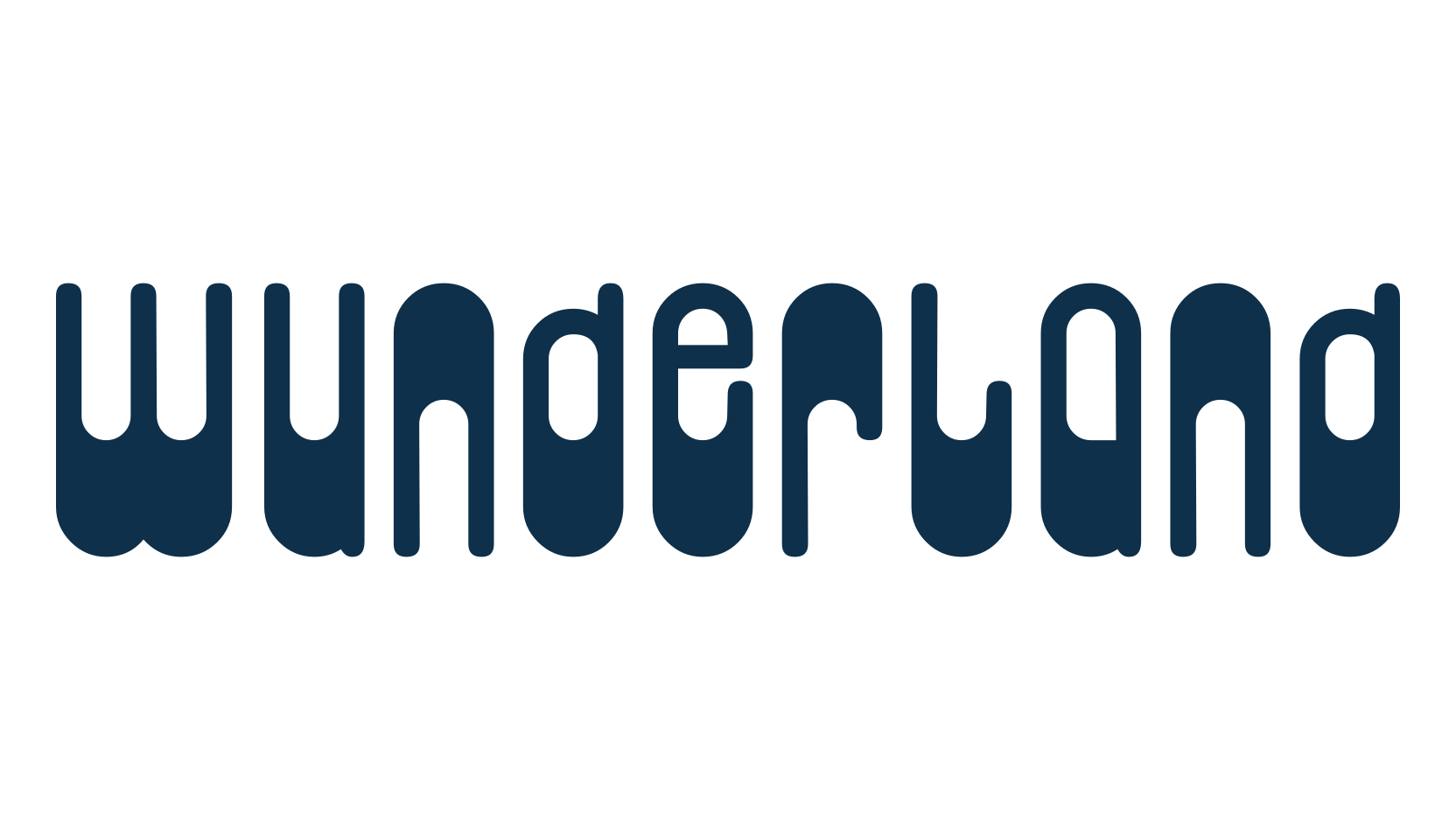 Wunderland, fancy groovy decorative font preview