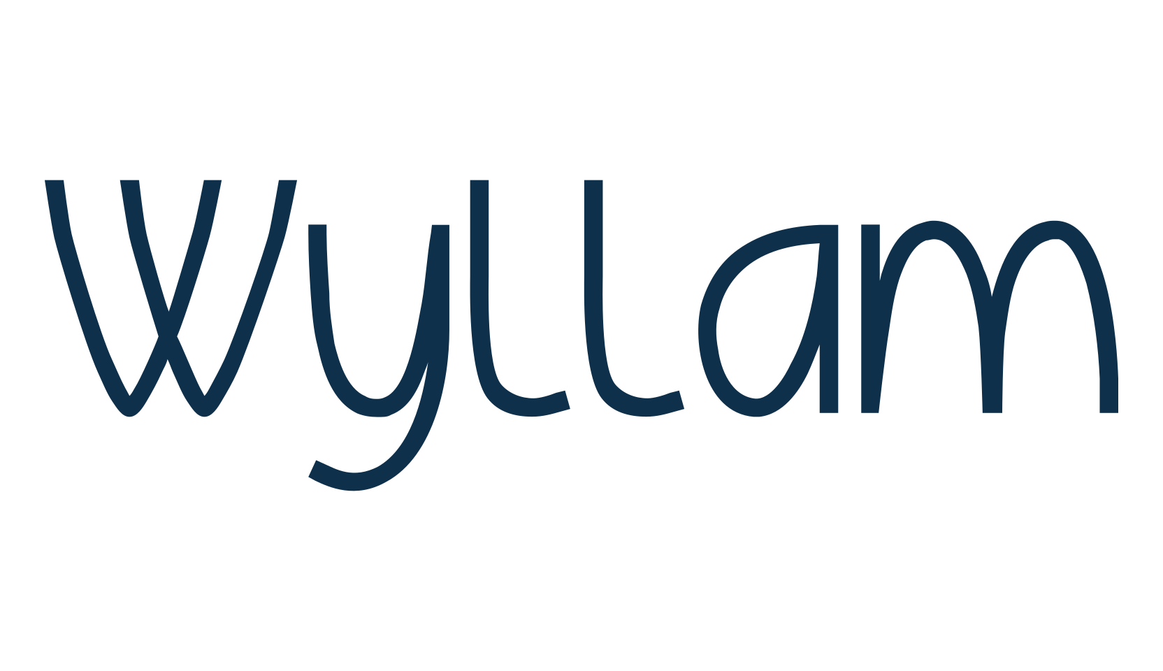 Wyllam, handwriting font preview