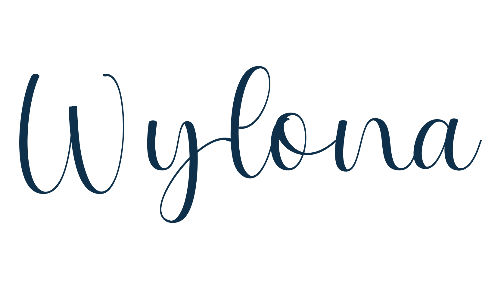 Wylona, script calligraphy fancy decorative font preview