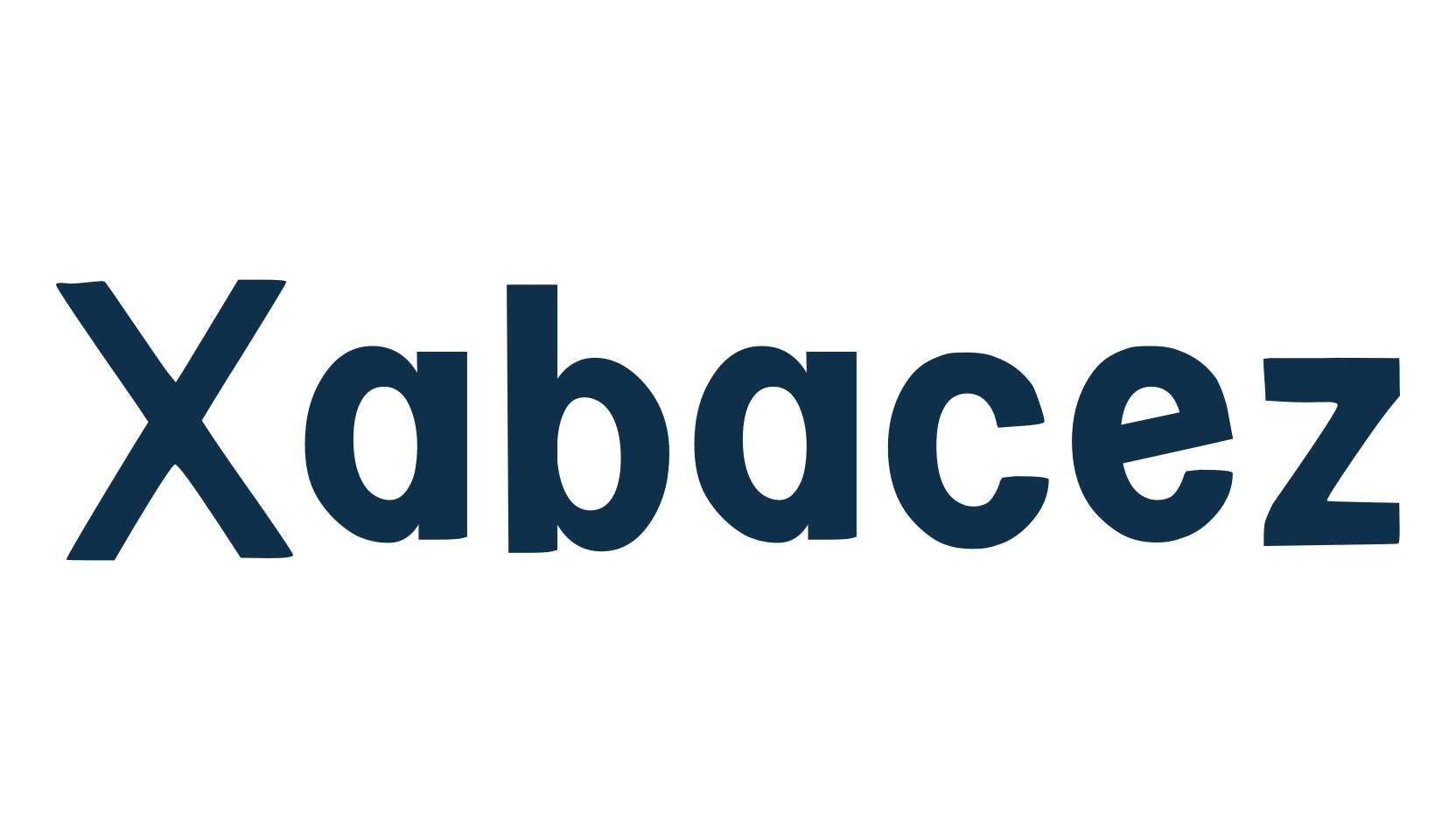 Xabacez, fancy various decorative font preview