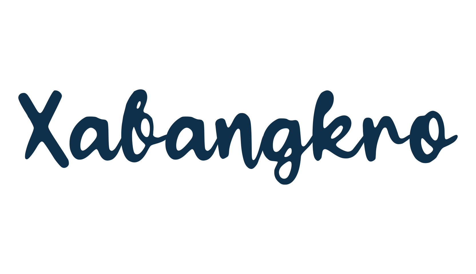 Xabangkro, fancy various decorative script calligraphy font preview