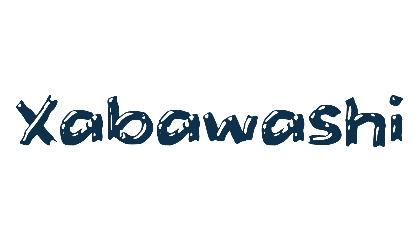 Xabawashi, fancy various decorative font preview