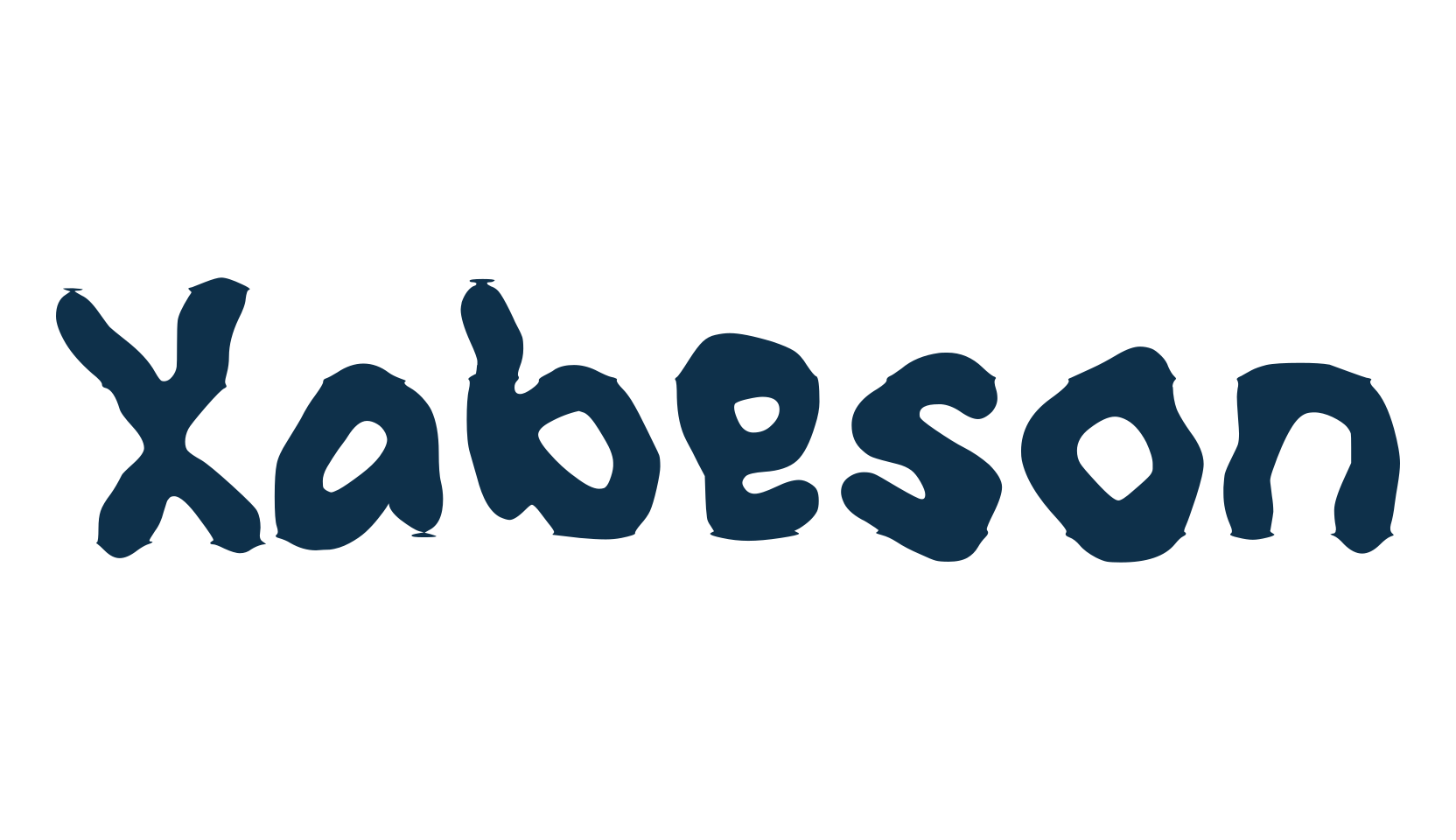 Xabeson, fancy various decorative script calligraphy font preview