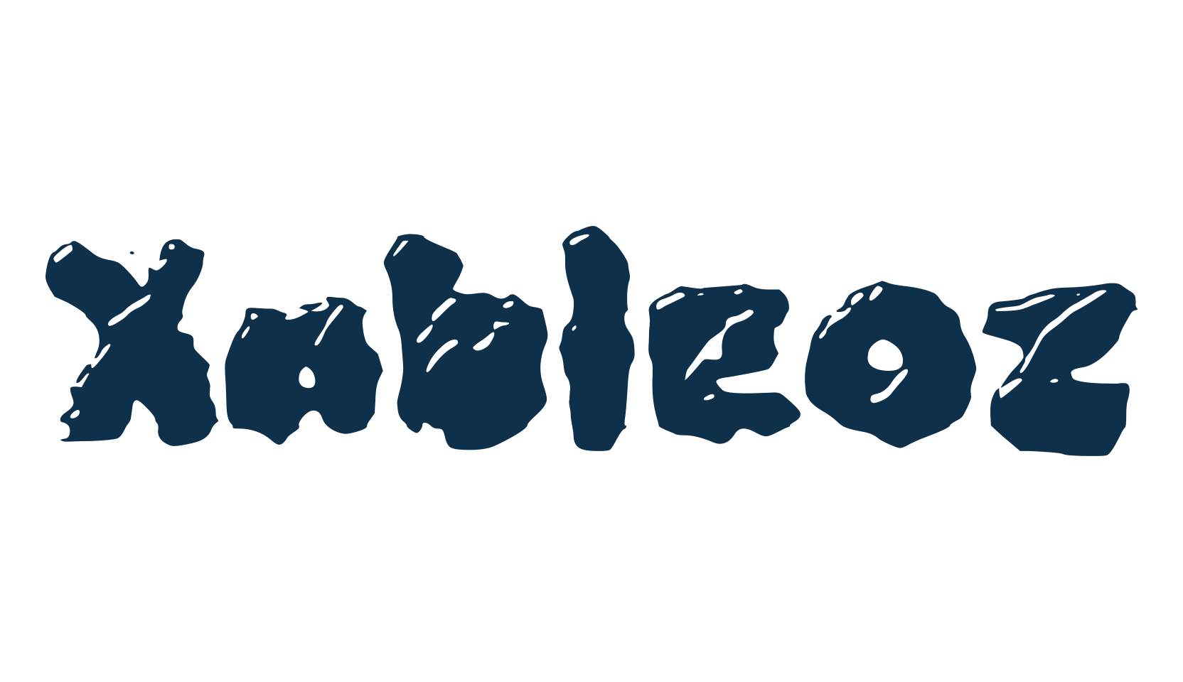 Xableoz, fancy fire, ice decorative font preview