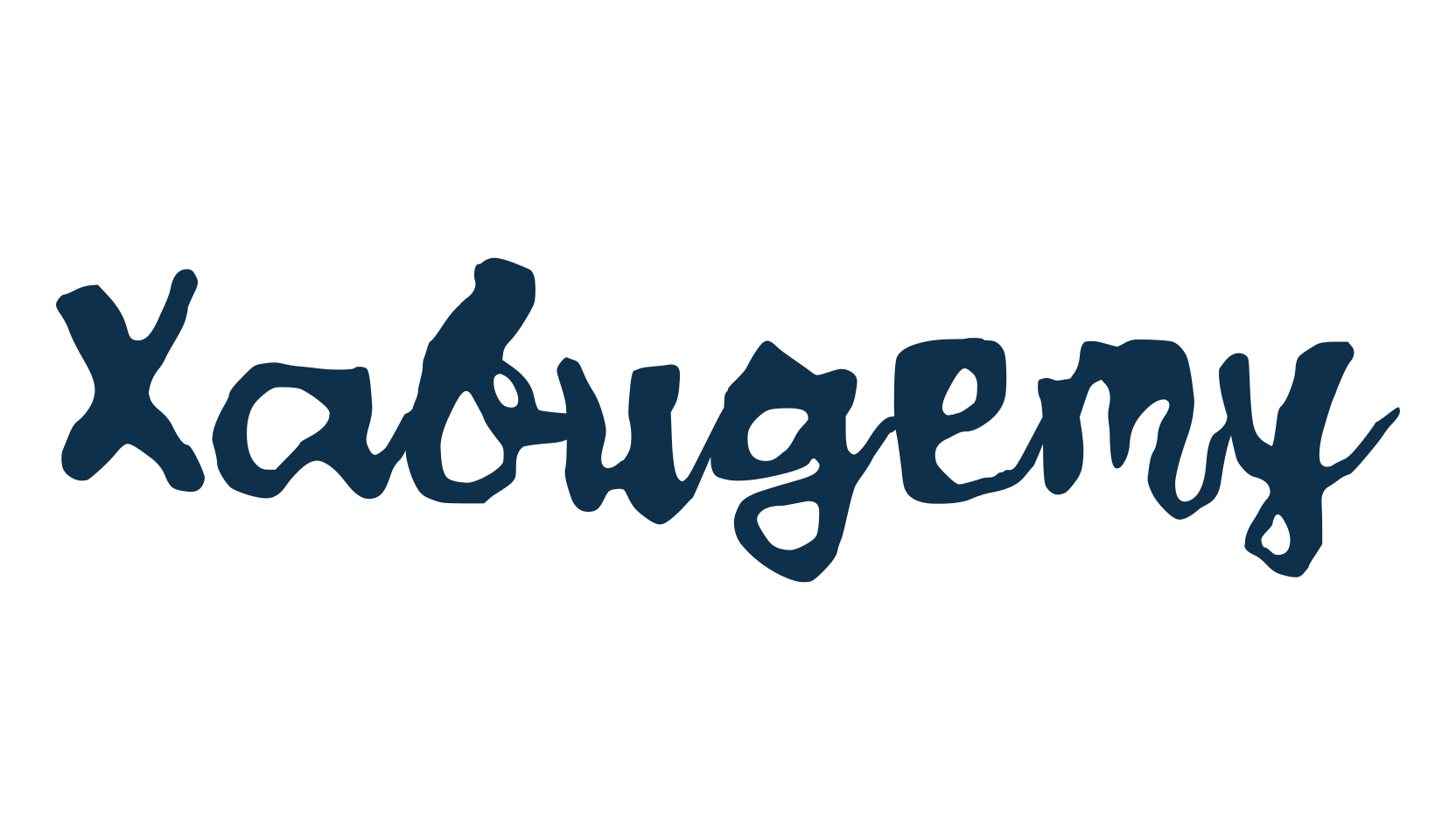 Xabugemy, fancy various decorative script calligraphy font preview