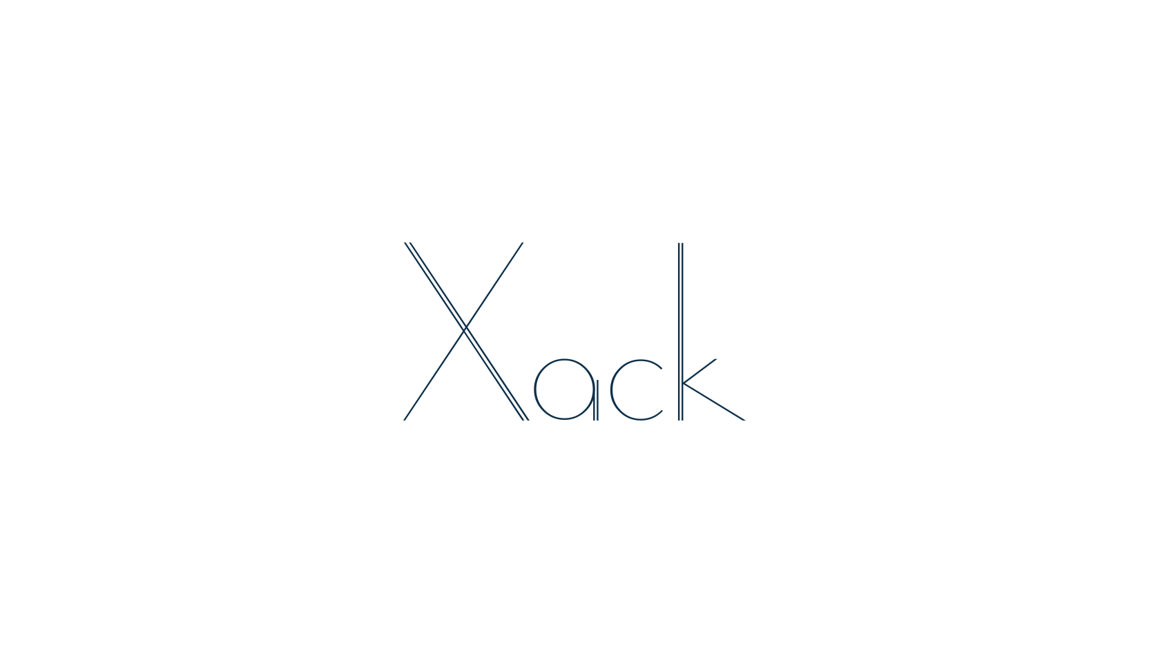 Xack, fancy various basic font preview