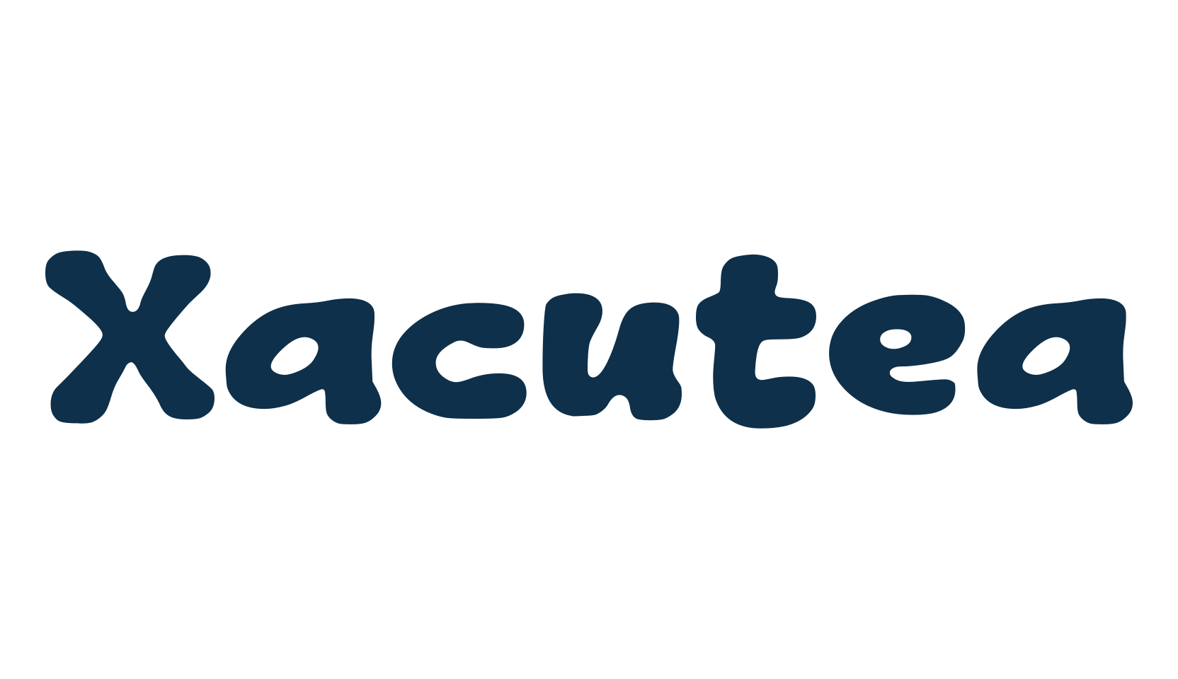 Xacutea, fancy groovy decorative font preview