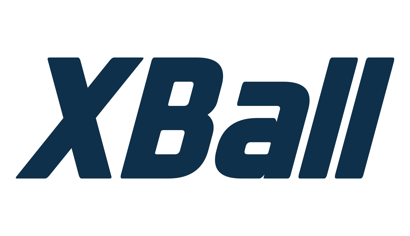 XBall, basic sans serif font preview