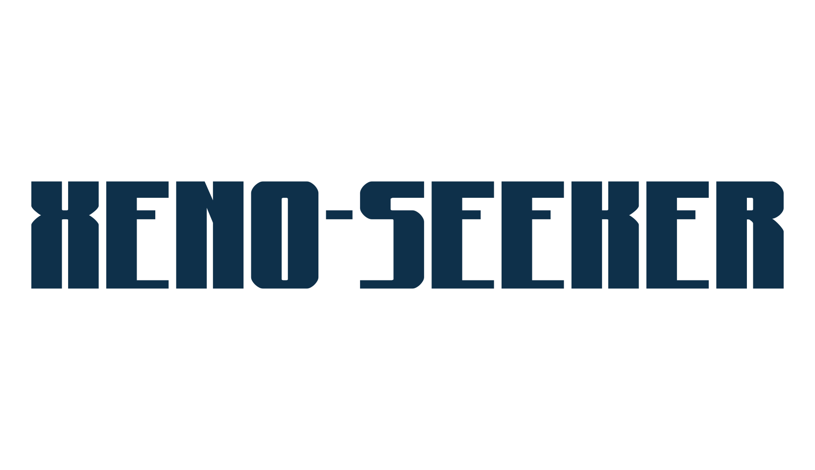 Xeno-Seeker, fancy various techno sci-fi font preview