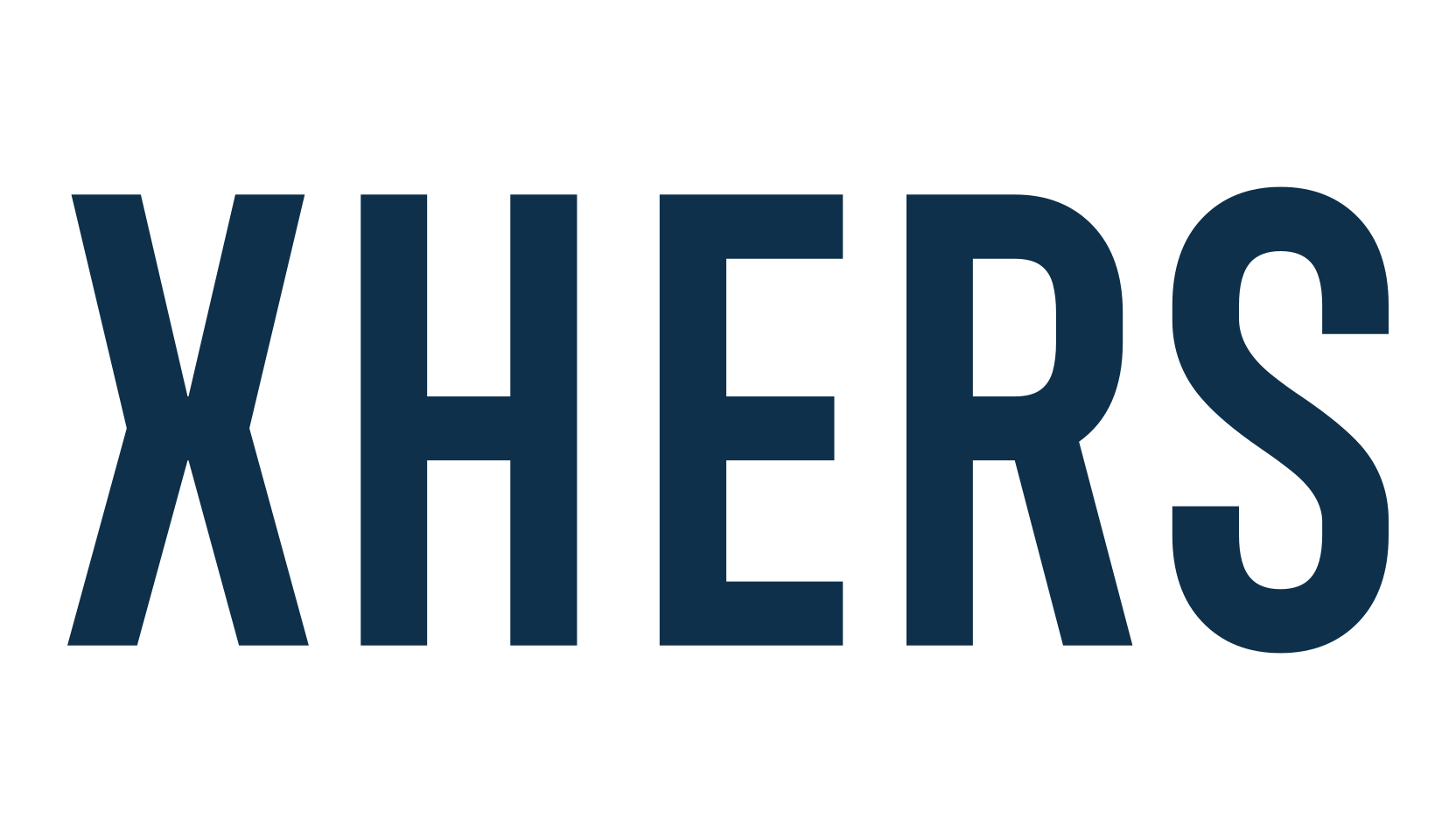 Xhers, basic sans serif font preview