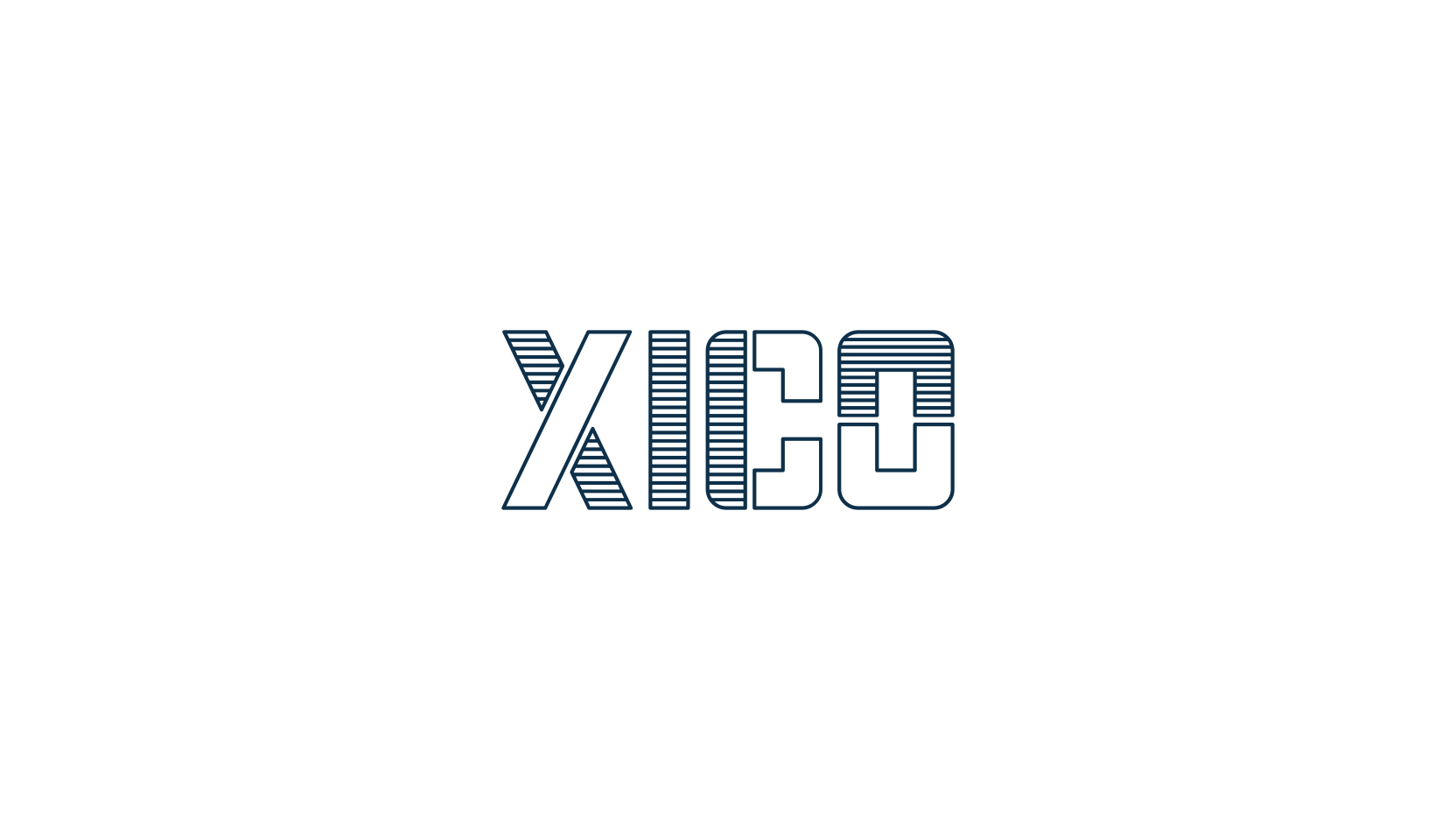 Xico, fancy various techno sci-fi font preview