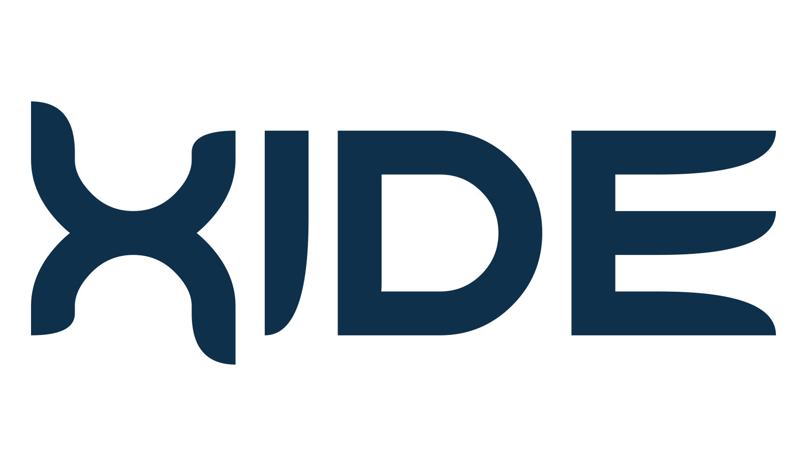 Xide, techno sci-fi font preview