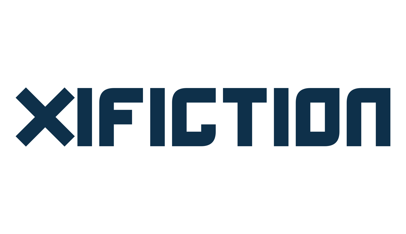 Xifiction, techno sci-fi font preview