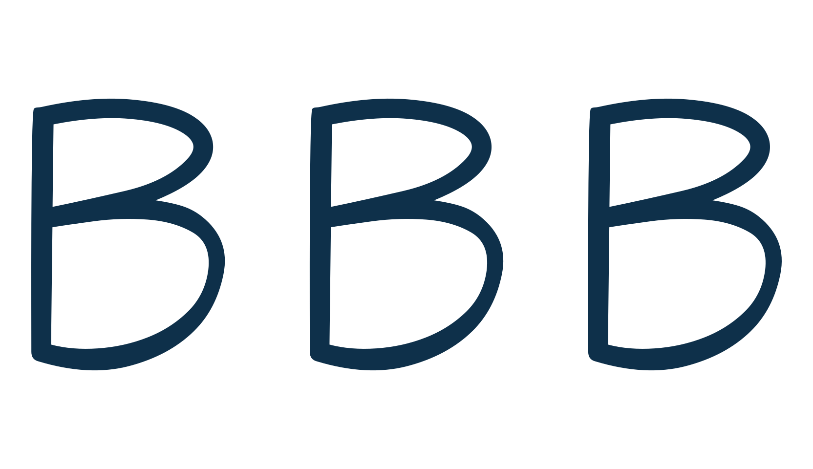 Xii, handwriting font preview