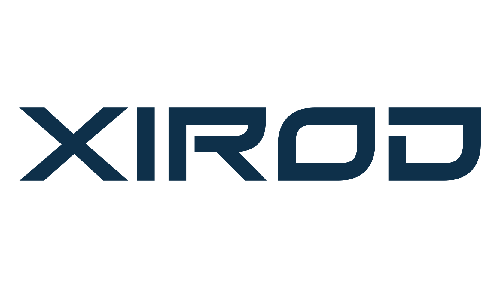 Xirod, sci-fi font preview