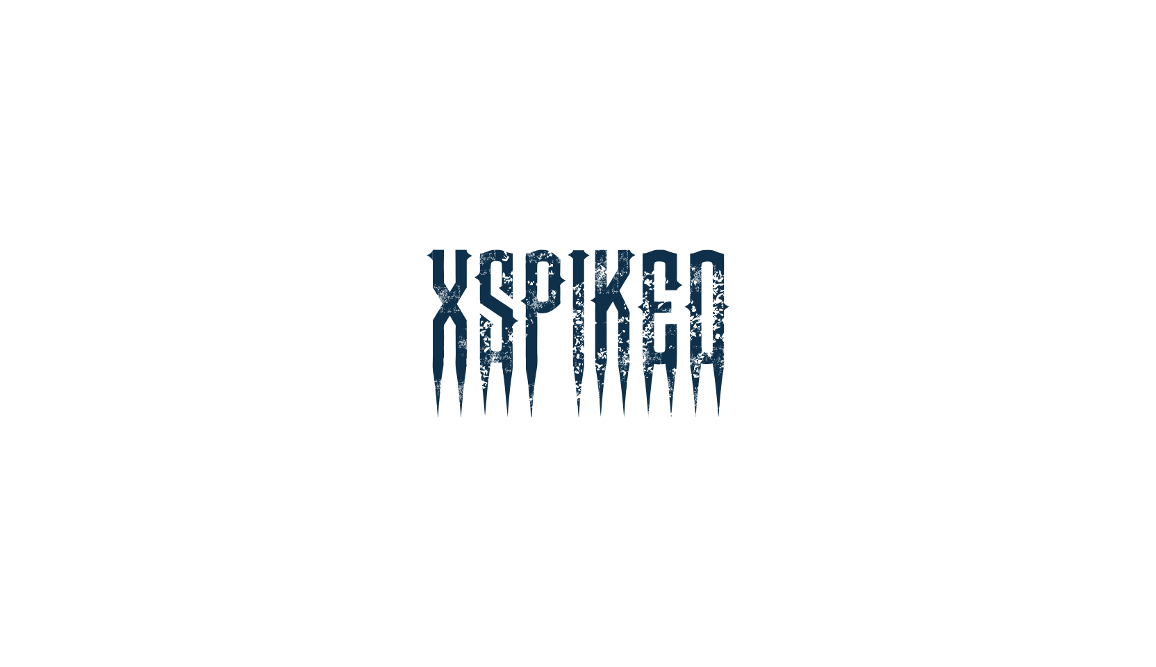 XSpiked, gothic modern font preview